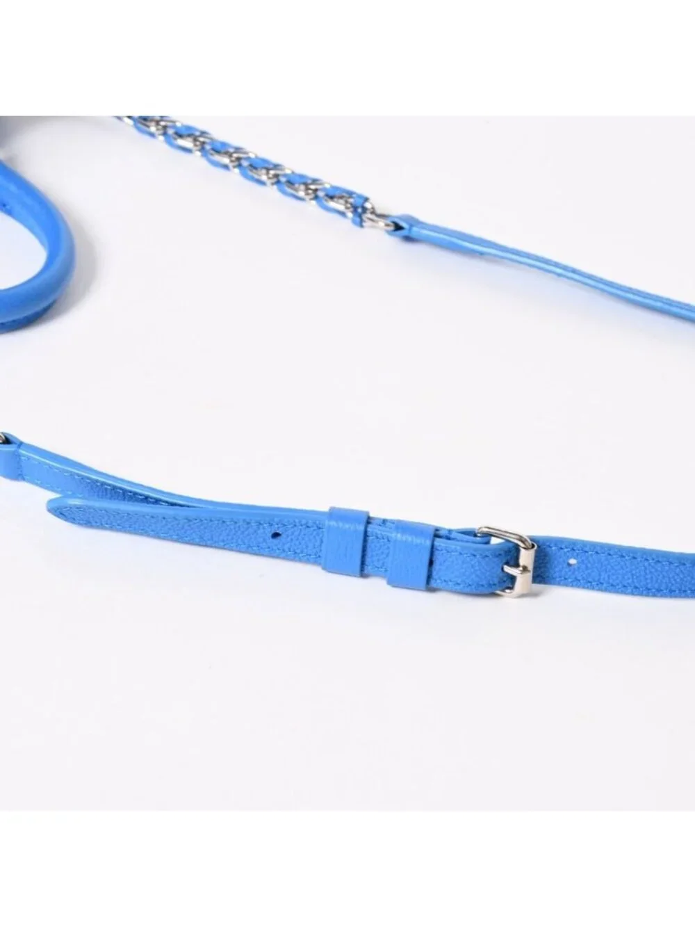 Louis Vuitton Shoulder Bag Speedy Bandouliere 20 2-Way Blue White Silver